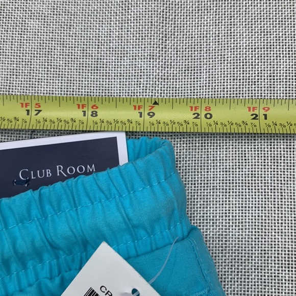 Clubroom Mens Aqua Drawstring Classic Fit Swim Trunks Size XXL - Picture 7 of 8